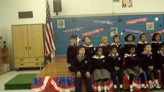Siri's Kindergarten Spring Program in Challenger School - Part1