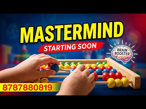 🧠 Mastermind Abacus Classes Starting Soon! 🧠📚
