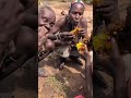 Eating Fresh Honeycomb in the Wild 🐝| African Village Life #africa #Honey #honeycomb #villagelife