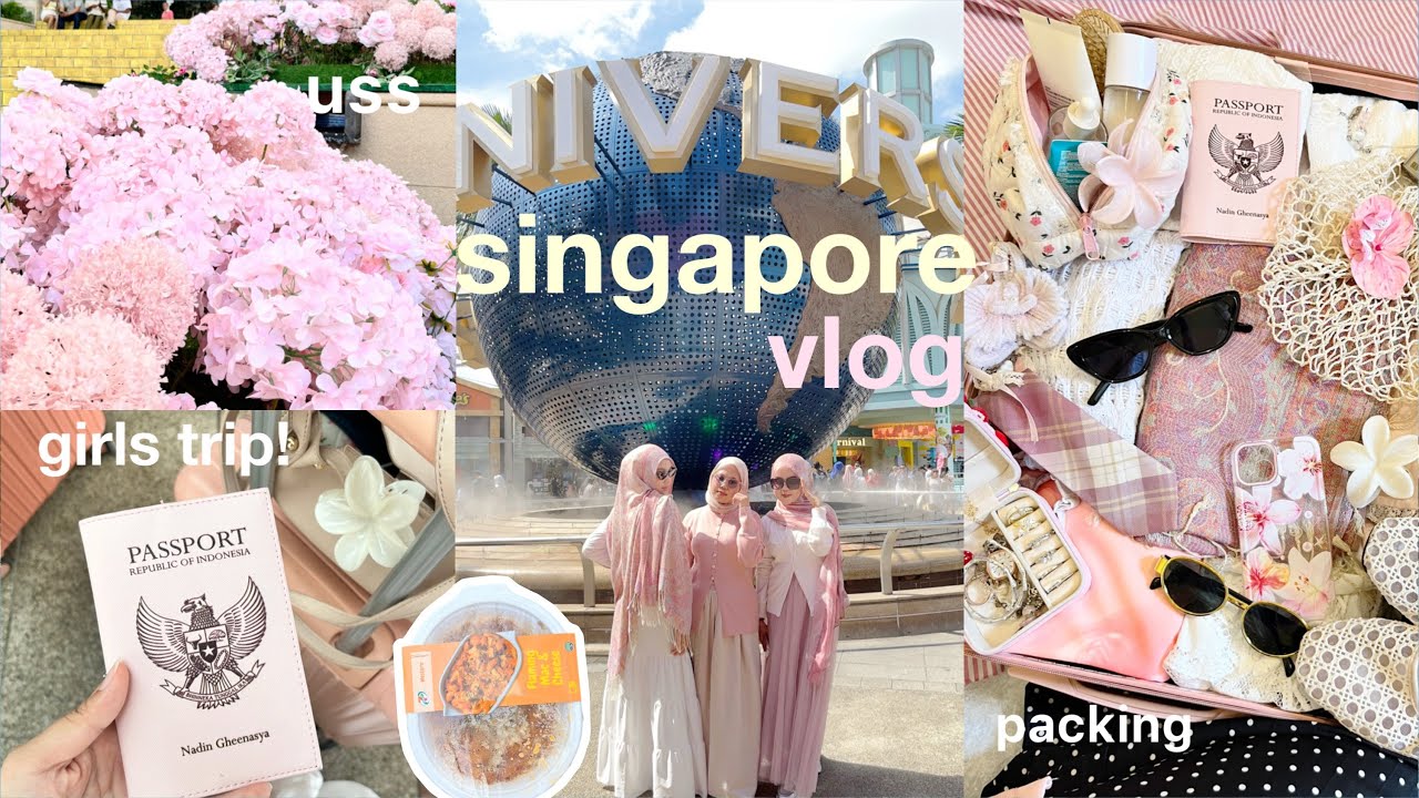 singapore dieries eps.1 | girls trip, packing! city walks, bugis street! day 1🌺🌷