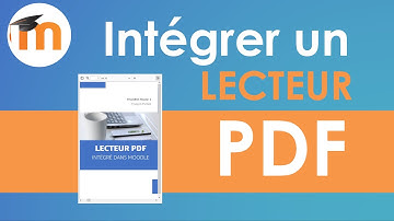 Moodle intégrer un lecteur pdf dans sa page