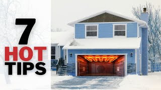 7 Best Ways to Heat Up Your Garage This Winter