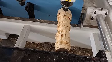 Multi-head Rotary shaft wood cnc router