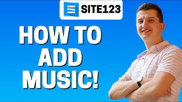 How To Add Music In Site123