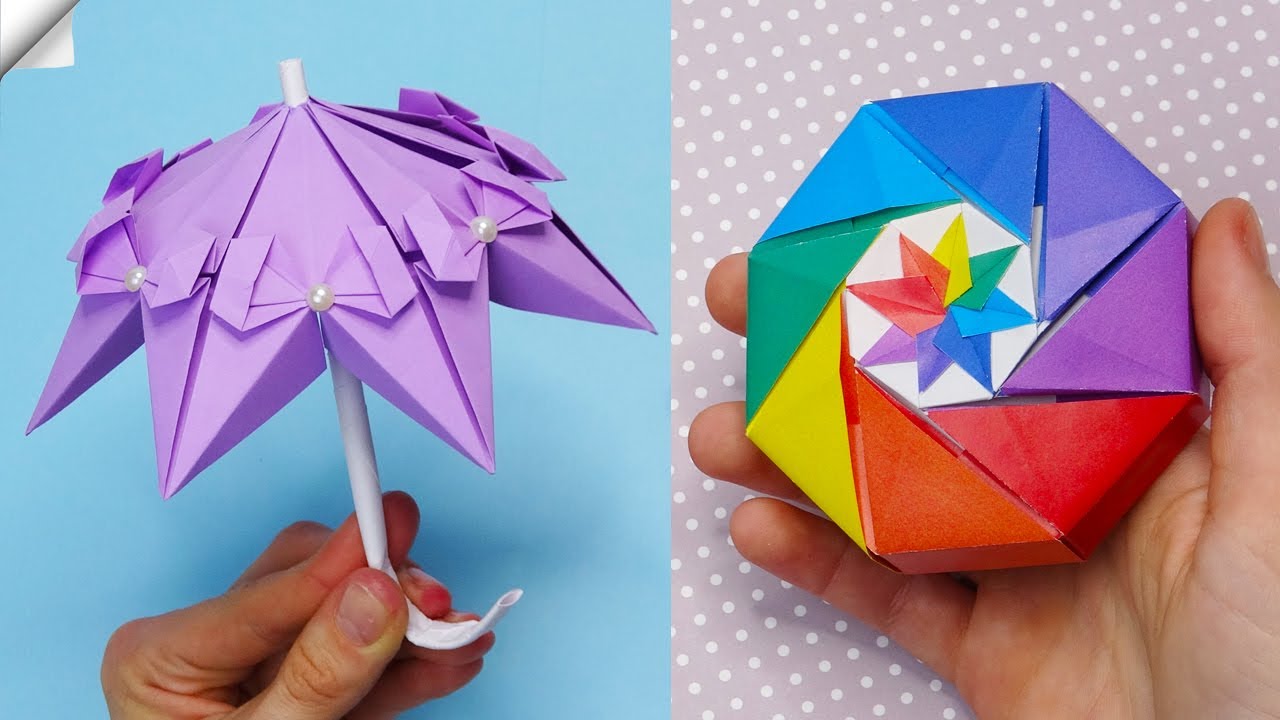 6 DIY paper crafts Moving paper TOYS Easy paper crafts 