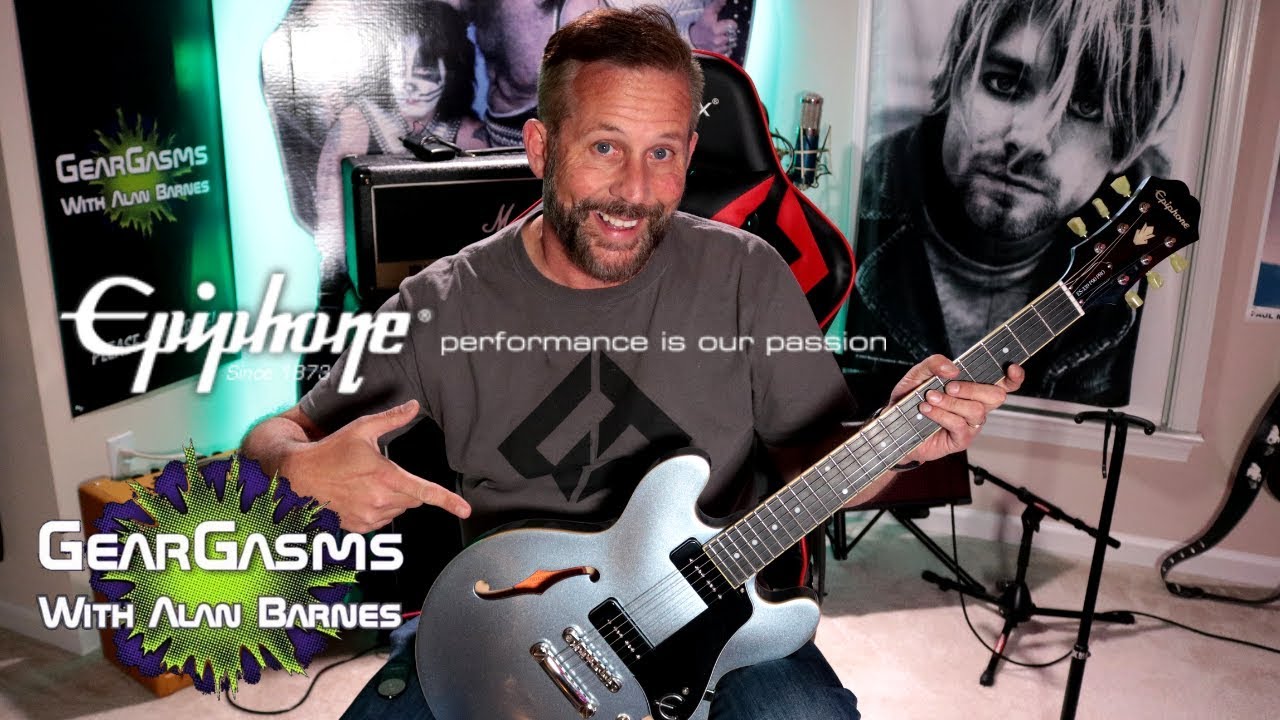 Epiphone 339 PRO P90 Review - Demo - YouTube