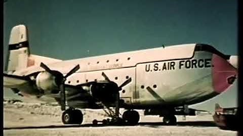 MATS C-124 Globemasters operations in the Antarctic (1961)
