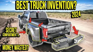 BEST TRUCK INVENTION OF 2024? My Dad & I Created Secret Compartment's On Our Truck!