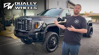 Cognito 5" on 24" AFW wheels & 37's Tires  //  2024 GMC 3500HD Denali Ultimate Dually