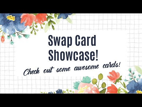Holiday Mini Catalog Swap Card Showcase with Cards by Christine