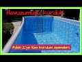 prefabrik havuz montajı| Çanakkale | köy hayatı