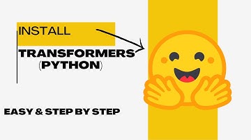 How to Install Transformers on Windows *HuggingFace* -Python(pip install transformers)