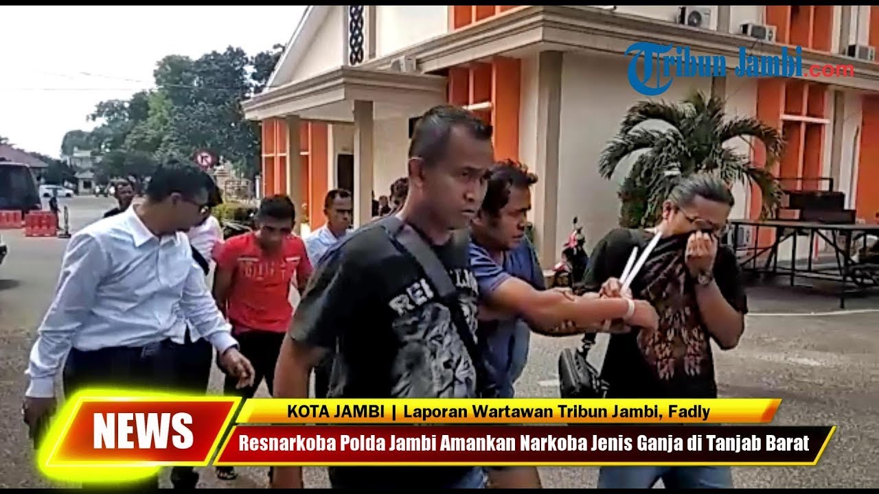 Resnarkoba Polda Jambi Amankan Penyeludupan Ganja di Tanjabar, Sempat Diwarnai Aksi Kejar-kejaran