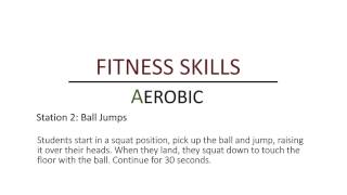 Passport for Life (grades 7-9): Fitness Skills: Four Station Circuit