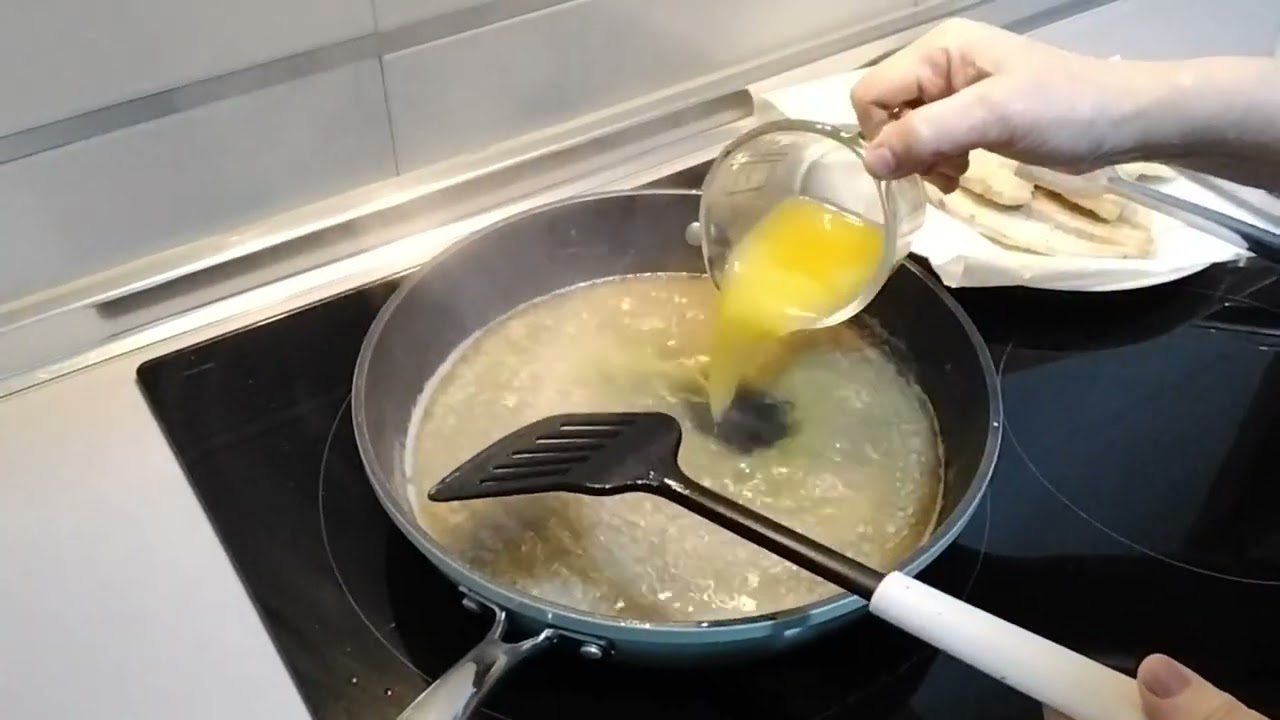 Lenguaditos a la sidra y 🍇 uvas 