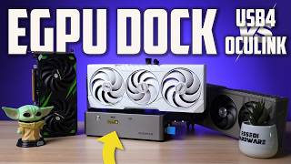 EGPU: OCULINK DISTRUGGE USB4?! TEST SHOCK CON 9070 XT, 9060 XT E 5050 😲