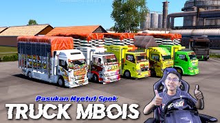 Akhirnya bisa Konvoy Truck Mbois ‼️ Full oleng sam 🤙🤙🤙