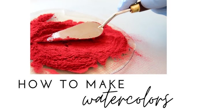 Make Your Own Watercolor Paints - The Merrythought