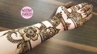 *New* Diwali Special henna design 2021 - #1 | Heena Vahid