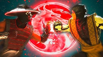 Injustice 2 - Raiden Vs Sub-Zero All Intro Dialogue/All Clash Quotes, Super Moves