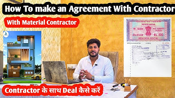 5 Essential Elements of a Construction Independent Contractor Agreement
