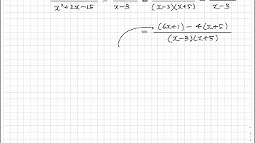 A-level Maths Edexcel Pure 2 Ch1.2 Algebraic fractions Exercise 1C Q4 (2017 Specifications)