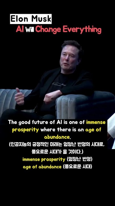 Elon Musk's Bold Predictions About AI's Future - YouTube