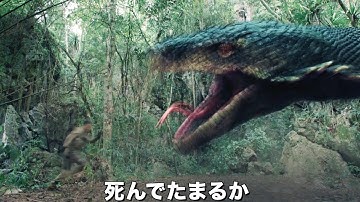 それは絶叫さえも呑み込む巨大ヘビ！映画『シン・アナコンダ ー捕食領域ー』予告編