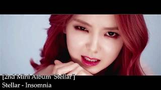 Album Songs Stellar The Legend Gfriend Shin Hye Sung Cross Gene Dalshabet