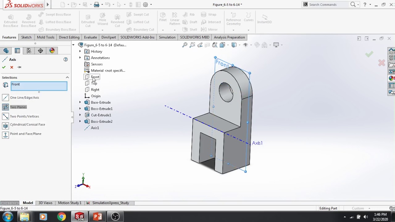 Chapter 6 - SolidWorks Axis Theory - YouTube