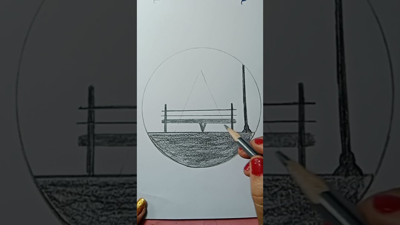 Girls under the lamp Post 