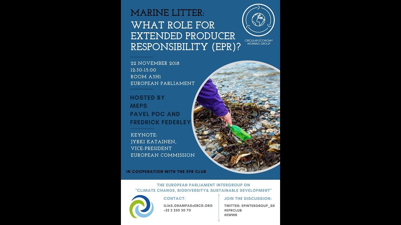 Marine litter: What role for Extended Producer Responsibility (EPR)?