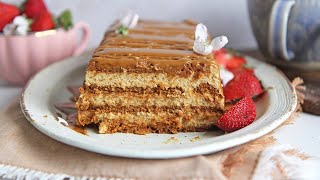 Biscoff Icebox Cake