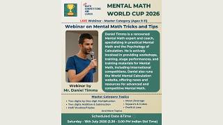 MMWC 2026 - Master Category (Ages 9-11) Webinar
