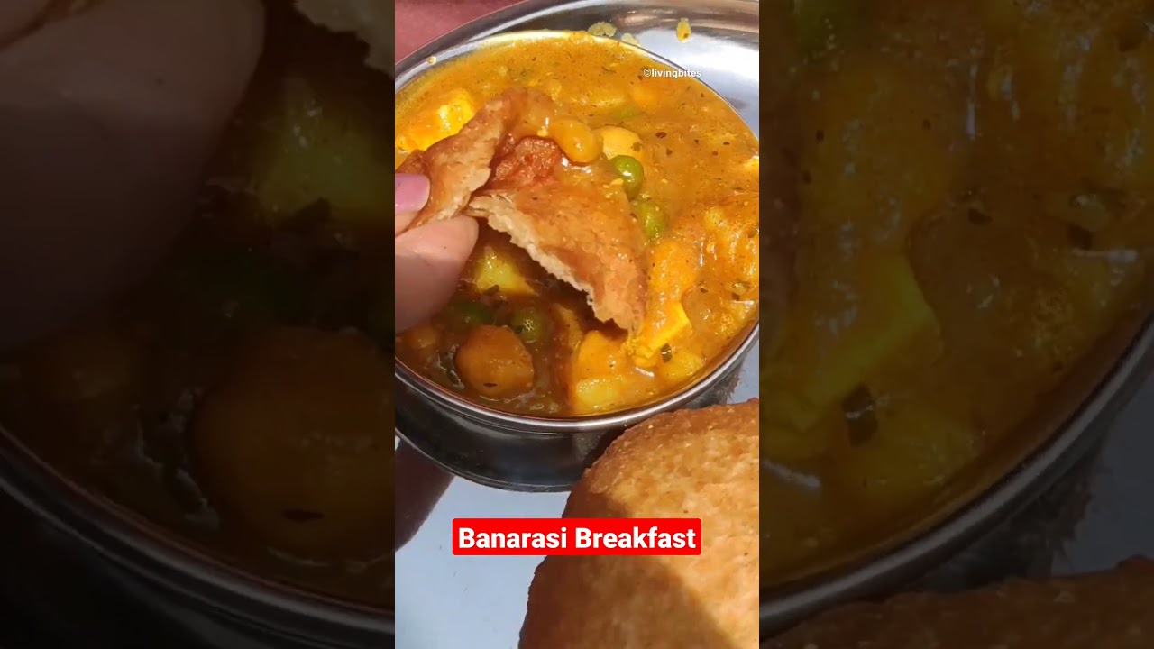 Varanasi's Favourite Breakfast | Banarasi Nashta Kachori Sabzi Jalebi