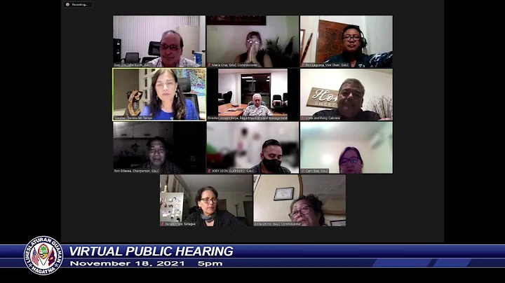 Virtual Public Hearing - Speaker Therese M. Terlaj...