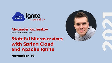 Stateful Microservices with Spring Cloud and Apache Ignite