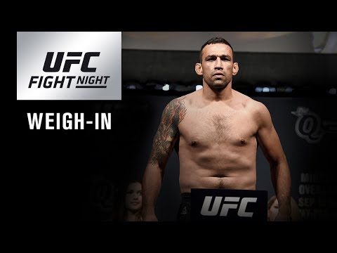 UFC Fight Night London: Weigh-in