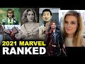 MCU 2021 Movies & Shows RANKED - Spider-Man 3, Loki, WandaVision, Black Widow, Shang-Chi