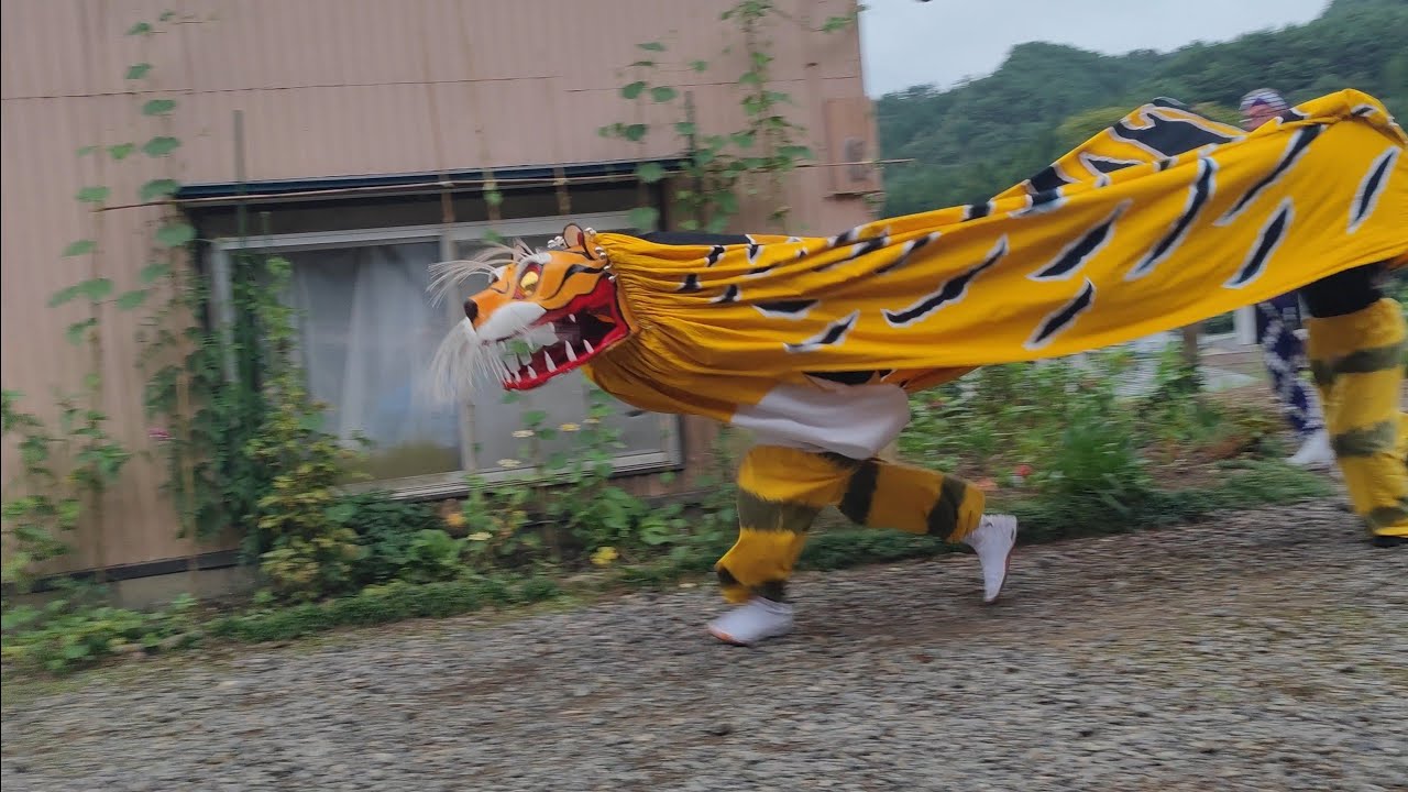 令和6年　吉里吉里まつり　吉里吉里虎舞　門打ち