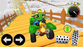 ATV Quad Bike Racing - Mountain Climb ATV Bike Stunt Games - Android Gameplay #2 screenshot 5