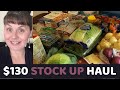 130 Stock Up Grocery Haul- Family of 4