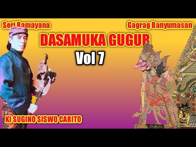 DASAMUKA GUGUR VOL 7 || KI SUGINO SISWO CARITO { Dalang Gino } class=