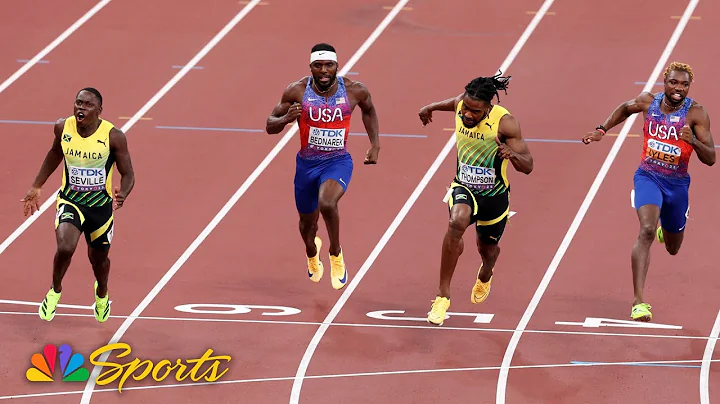 Oblique Seville, Kishane Thompson give Jamaica 1-2 finish in 100m; Noah Lyles third | NBC Sports