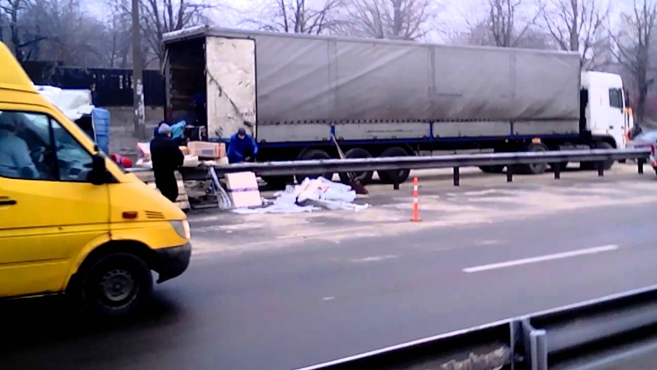 Авария уаз и фура
