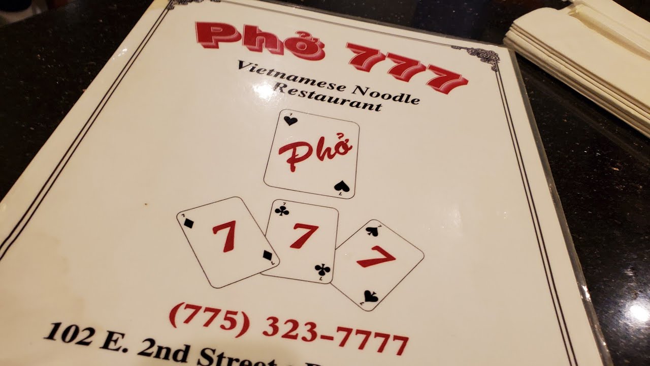 Pho 777 Vietnamese Noodle House, Reno, NV...Restaurants on the Road