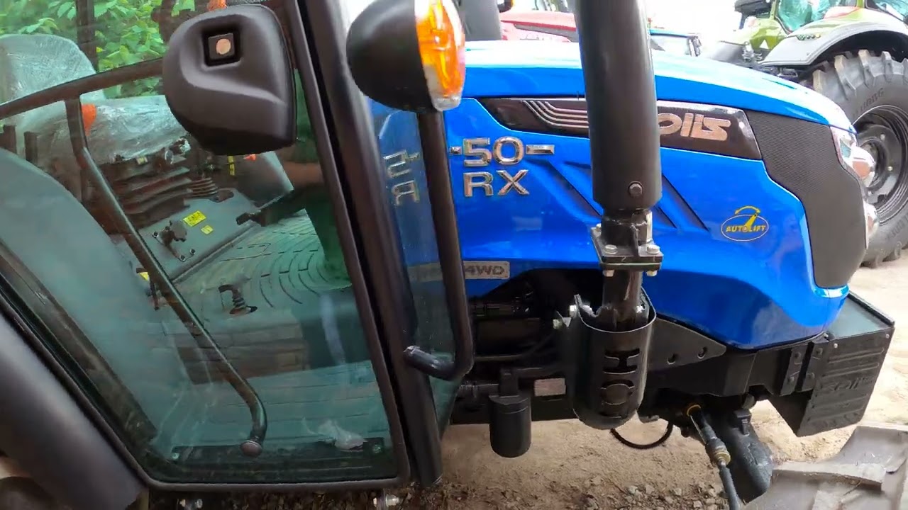 2021 Solis 50RX 4WD 2.9 Litre 3-Cyl Diesel Tractor (50 HP)