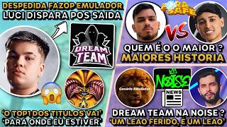 LUCI DISPARA APOS SAIDA PAIN! DREAM TEAM NA NOISE REAL ? JORDAN x BAK MELHOR HISTORIA!