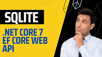 HOW TO MAKE CRUD WEB API .NET 7 EF CORE SQLITE