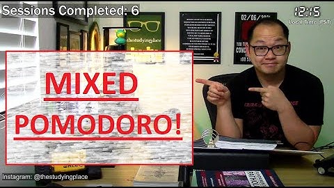 study with me live MIXED pomodoro. studying for USMLE Step 1 COMLEX Level 1